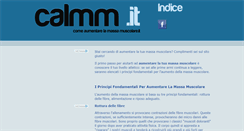 Desktop Screenshot of comeaumentarelamassamuscolare.it